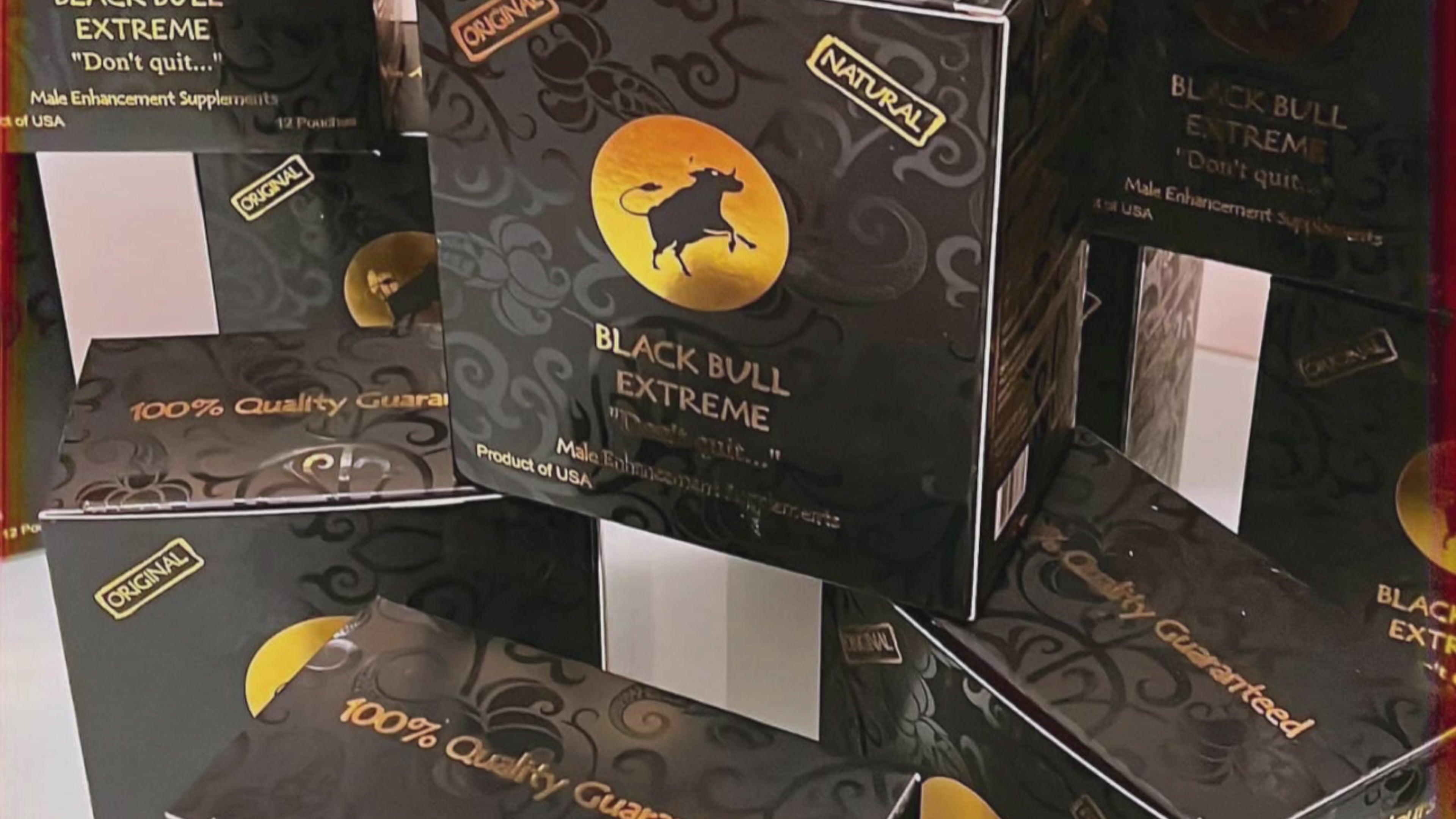 Black bull extreme full box (12 sachets) extra strength – Rhinoextreme