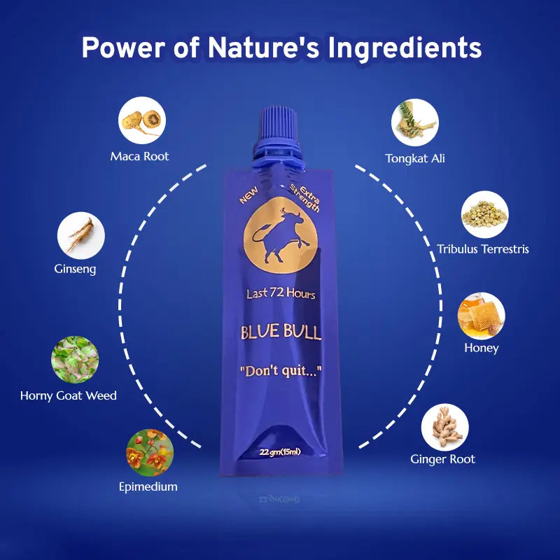 Black Bull Extreme Honey Full Box – 15 Pouches