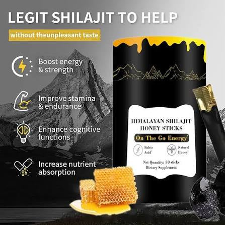 himalayan shilajit honey sticks