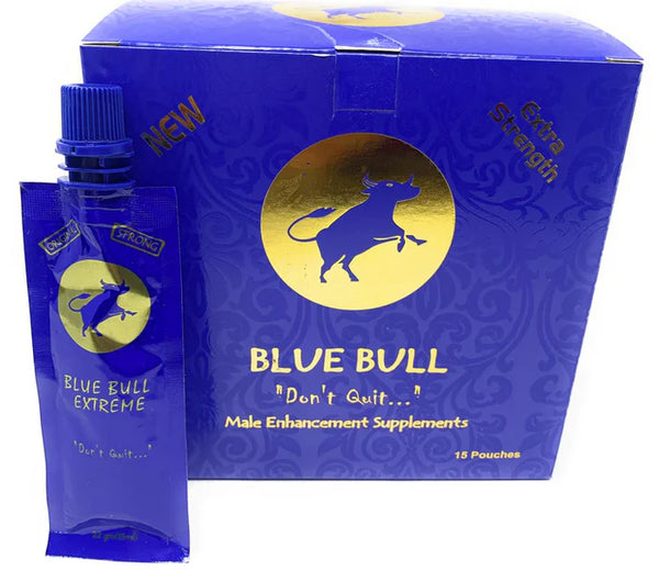 Blue bull extreme full box (⭐️new 15 sachets) extra strength