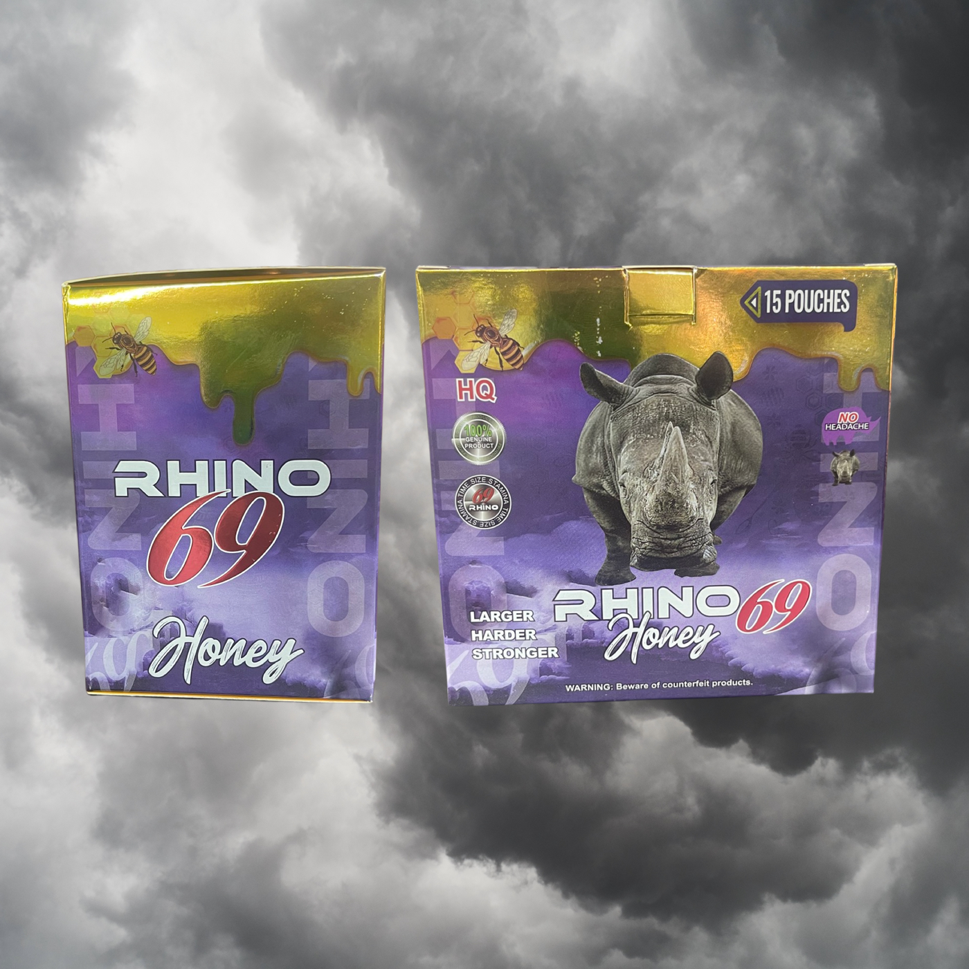 Rhino 69 full box (⭐️new 15 sachets)extreme strength