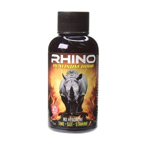 Rhino liquid shots (1 bottle 2floz)