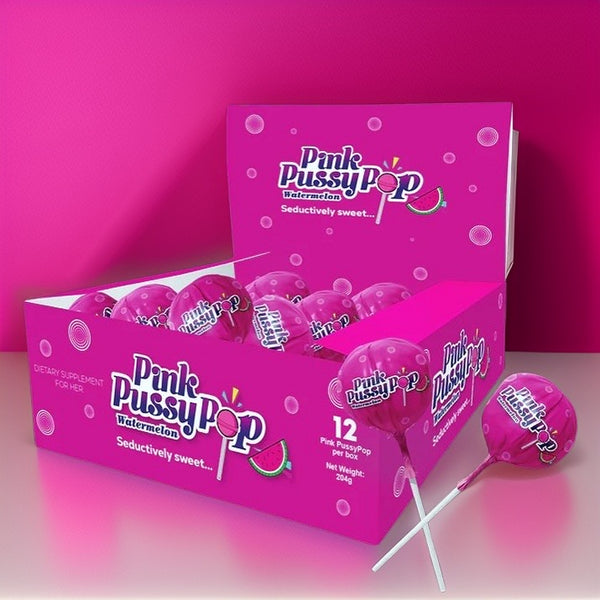 Pink PussyPop (12 pops)