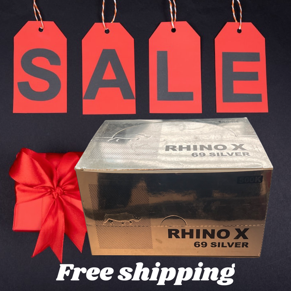 Subscribers Rhino x silver 69 12 pack