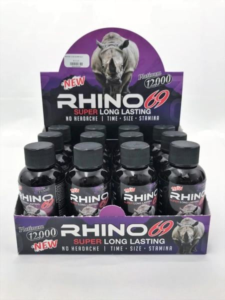 Rhino extra strength 12pc wholesale box - Rhino Extreme