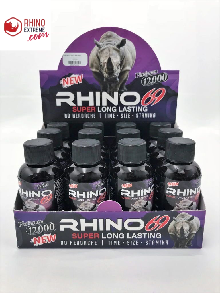 Rhino extra strength 12pc wholesale box - Rhino Extreme