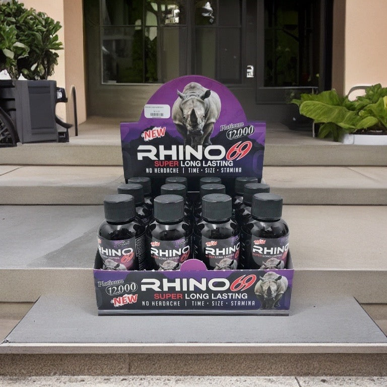 Rhino extra strength 150K 12pc  wholesale box