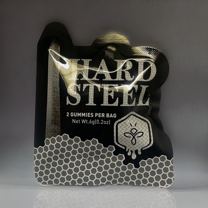 *NEW* Hard Steel gummies extra strength(2 gummies inside each package)