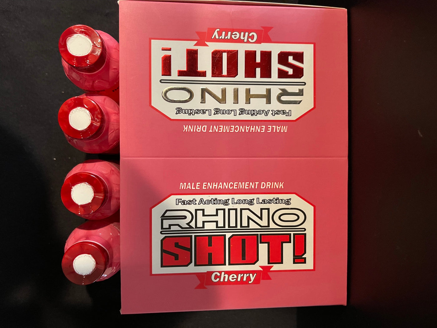 “New flavor”2 cherry rhino shots (fast acting growth formula) - Rhino Extreme