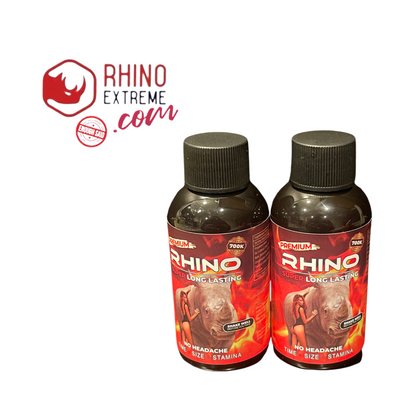 Premium fire red RHINO 700k (2 bottles)