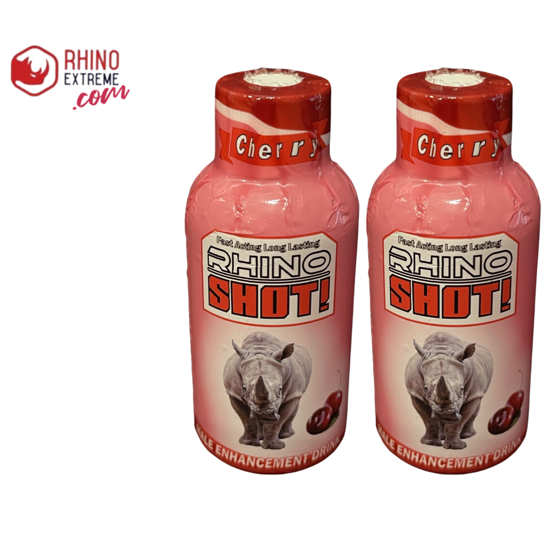 4pc Flavor Raspberry Rhino Shot