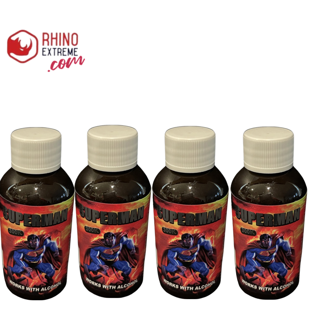 SALE: 4 pack Superman 300k ultra max formula - Rhino Extreme