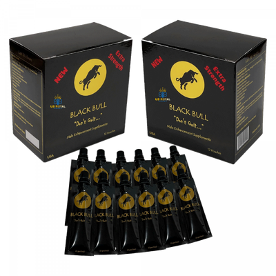 Black bull extreme full box (12 sachets) extra strength