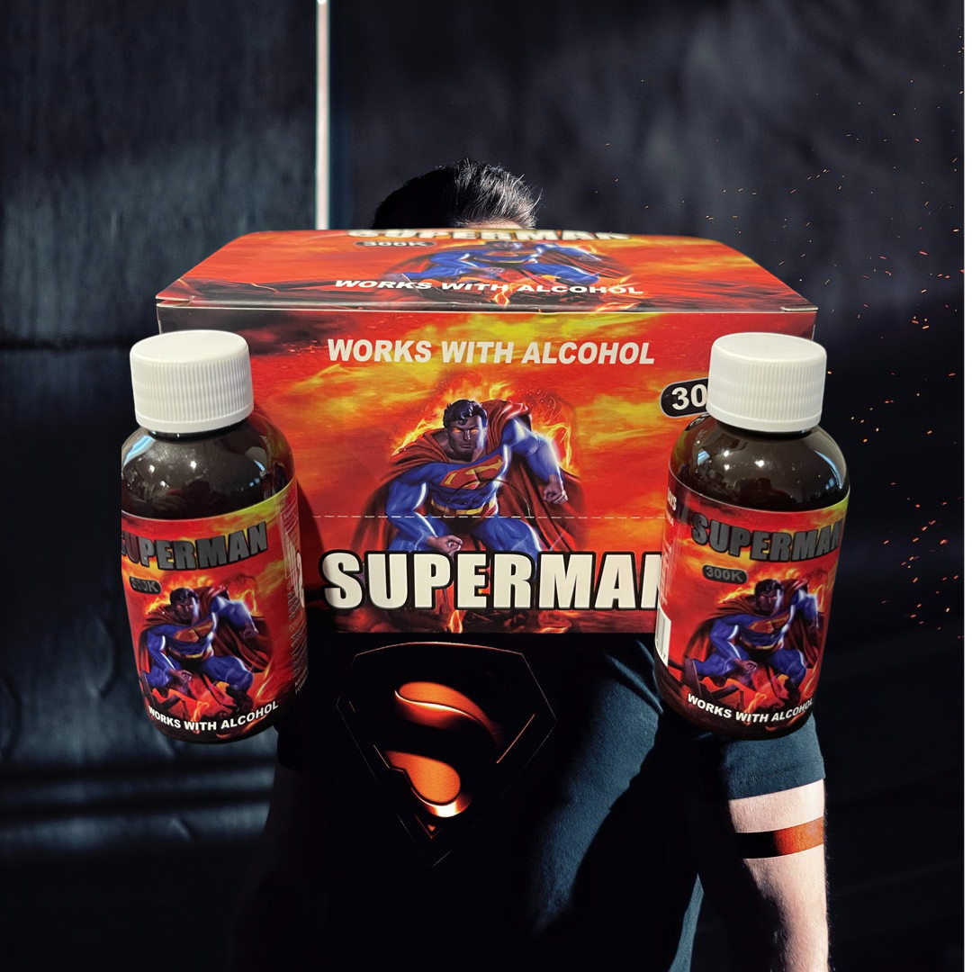 superman powerful enhancement liquid rhono shot pill extra stregth 