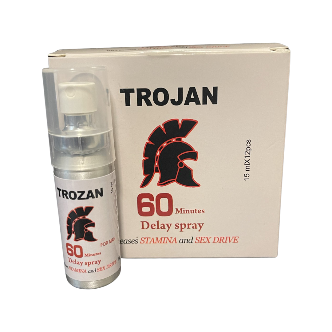 Trojan enlargement and delay spray - Rhino Extreme