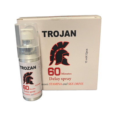 Trojan enlargement and delay spray - Rhino Extreme