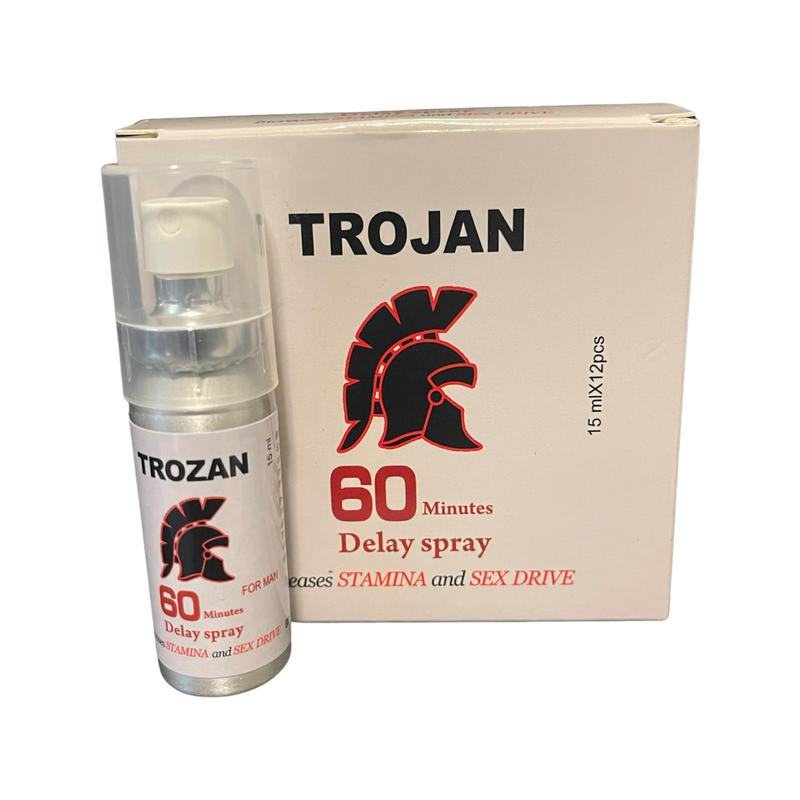 Trojan enlargement and delay spray - Rhino Extreme
