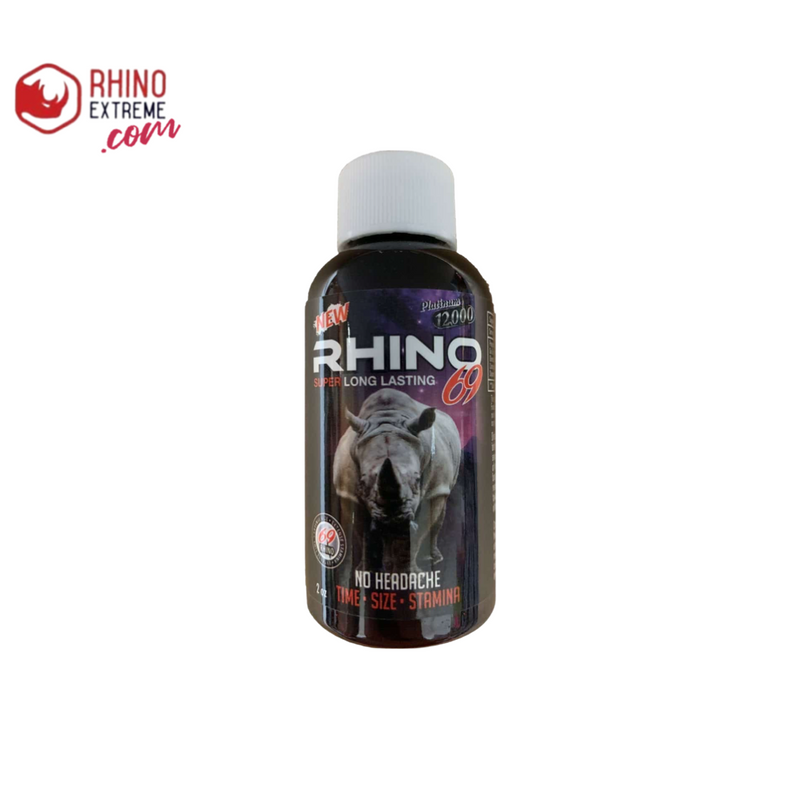 4 Pack Rhino 69 Extra Platinum Liquid Shots 