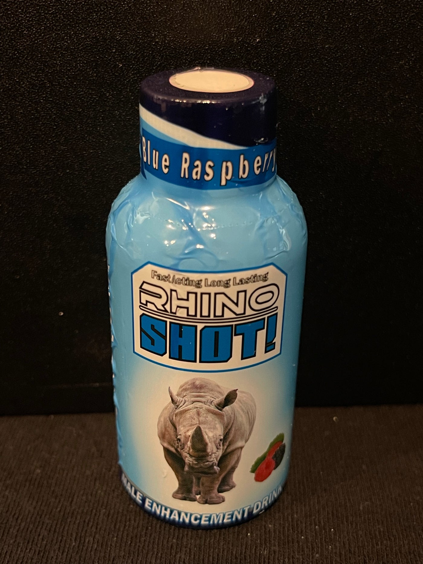 New flavor”2 raspberry rhino shots (fast acting growth formula) - Rhino Extreme