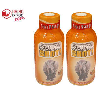 4pc Flavor Raspberry Rhino Shot