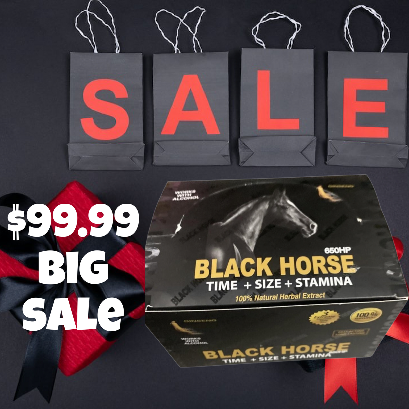 Black horse 12 count