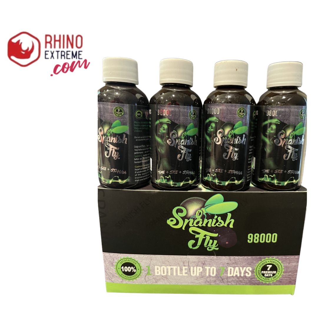 4 pack limited time only “New” Spanish Fly 98000(fast acting growth formula) - Rhino Extreme