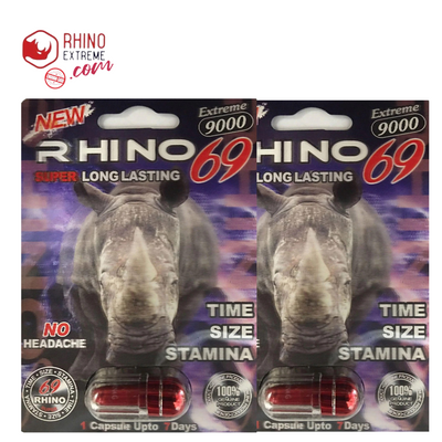 Rhino 69 (2 capsules)