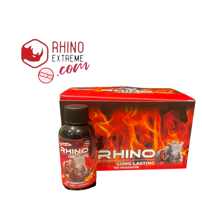 Premium fire red RHINO 700k (2 bottles)