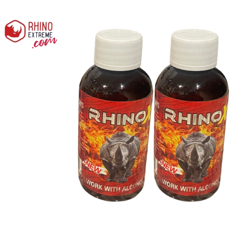 2 rhino X“maximum growth formula” harder erection extra strength twice as effective - Rhino Extreme